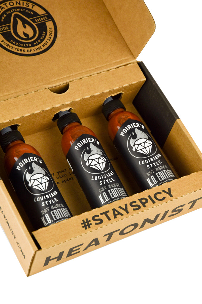Dustin Poirier Hot Sauce - KO Edition 3 Pack H6