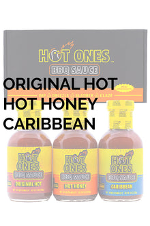 Hot Ones BBQ Trio Pack (Original / Hot Honey / Caribbean) N4