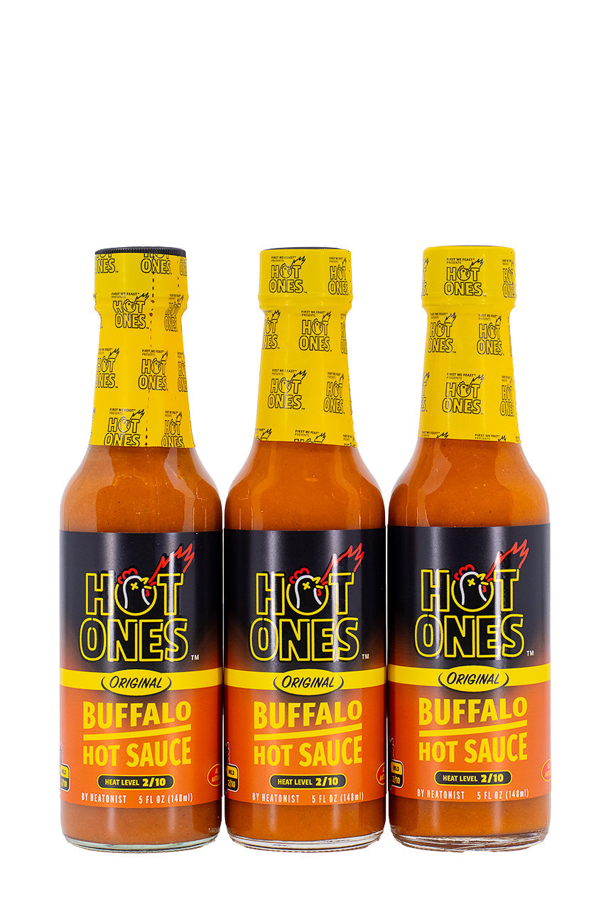Buffalo Hot Sauce 3-Pack | Hot Ones Hot Sauce L0