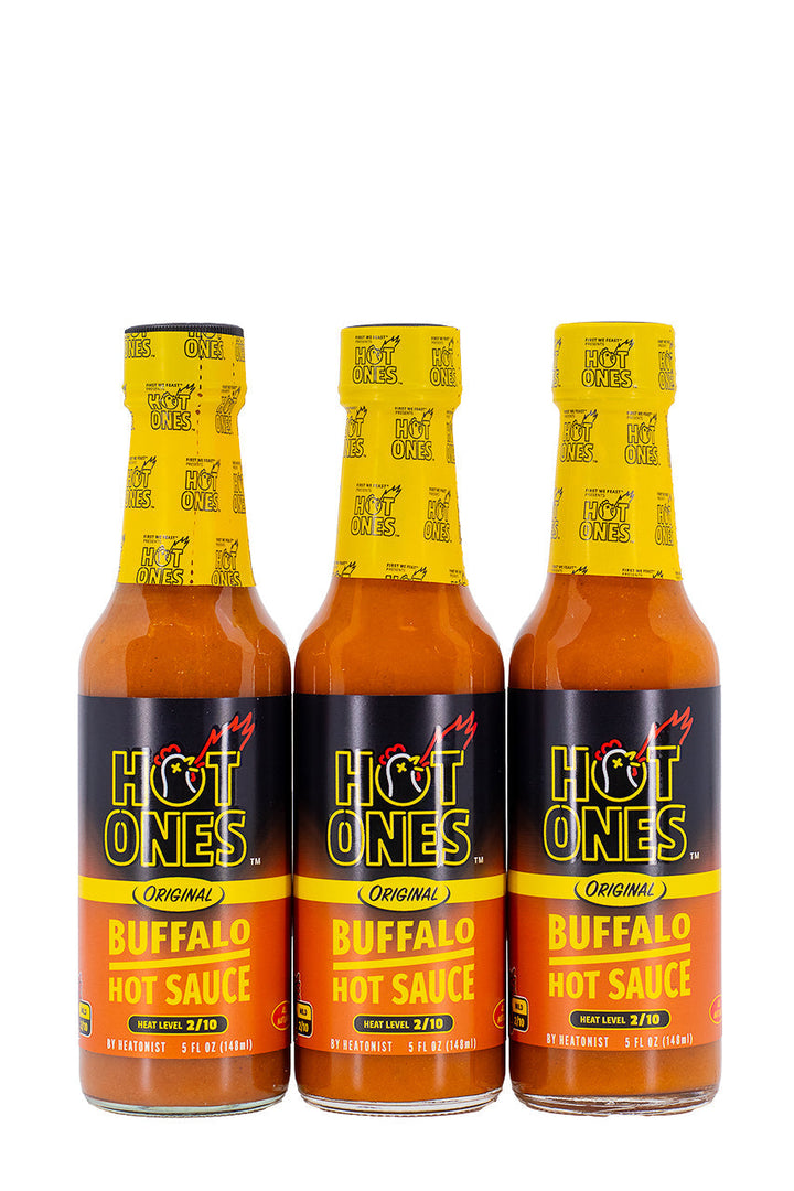 Buffalo Hot Sauce 3-Pack | Hot Ones Hot Sauce L0