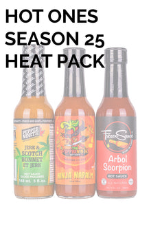 Hot Ones Hot Sauce Heat Pack - Season 25 E0