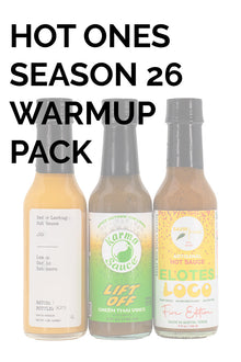 Hot Ones Hot Sauce Warmup Pack - Season 26 F3
