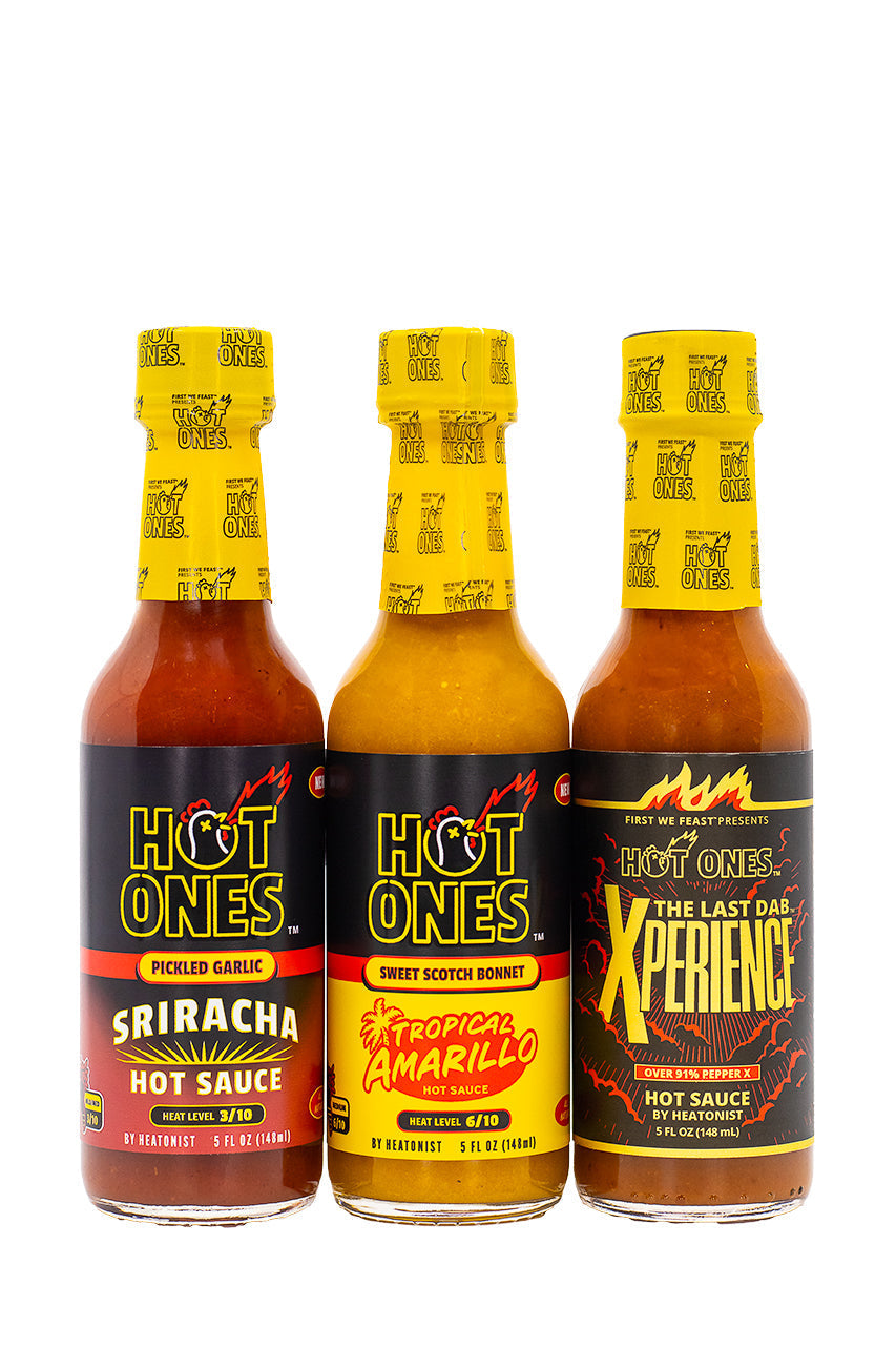 Hot Ones Hot Sauce Trio Pack - Season 27 X5