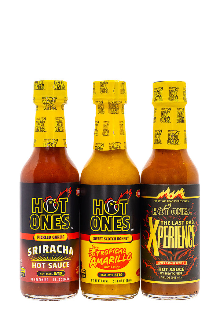Hot Ones Hot Sauce Trio Pack - Season 27 K1
