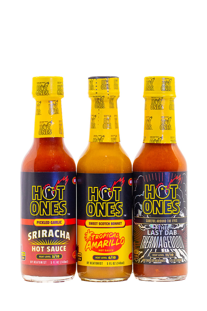 Hot Ones Hot Sauce Trio Pack - Season 28 T6