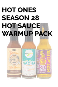 Hot Ones Hot Sauce Warm Up Pack - Season 28 J5