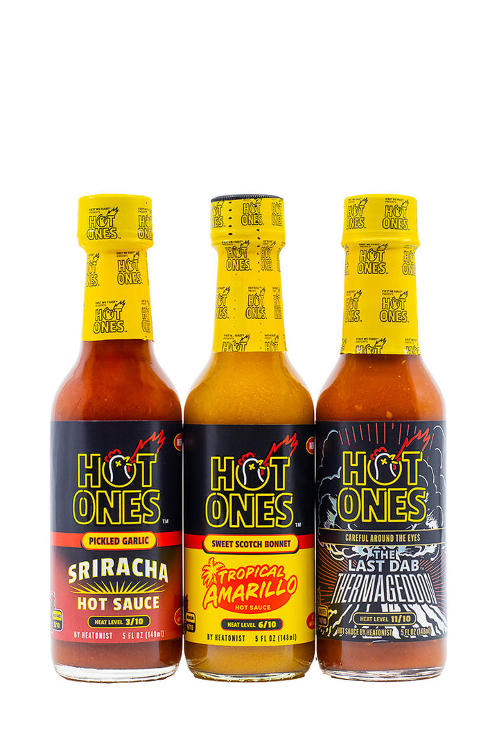 Hot Ones Hot Sauce Trio Pack - Season 29 M1