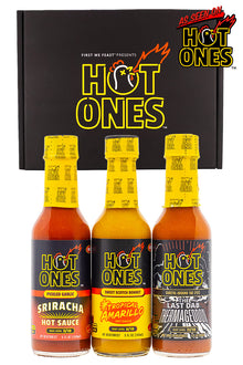 Hot Ones Hot Sauce Trio Pack - Season 30 O0