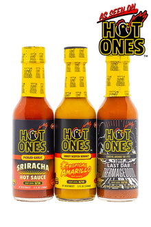 Hot Ones Hot Sauce Trio Pack - Season 30 O0
