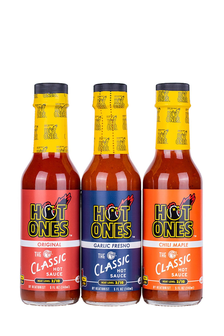 Hot Ones The Classic Trio | Hot Ones Hot Sauce K7