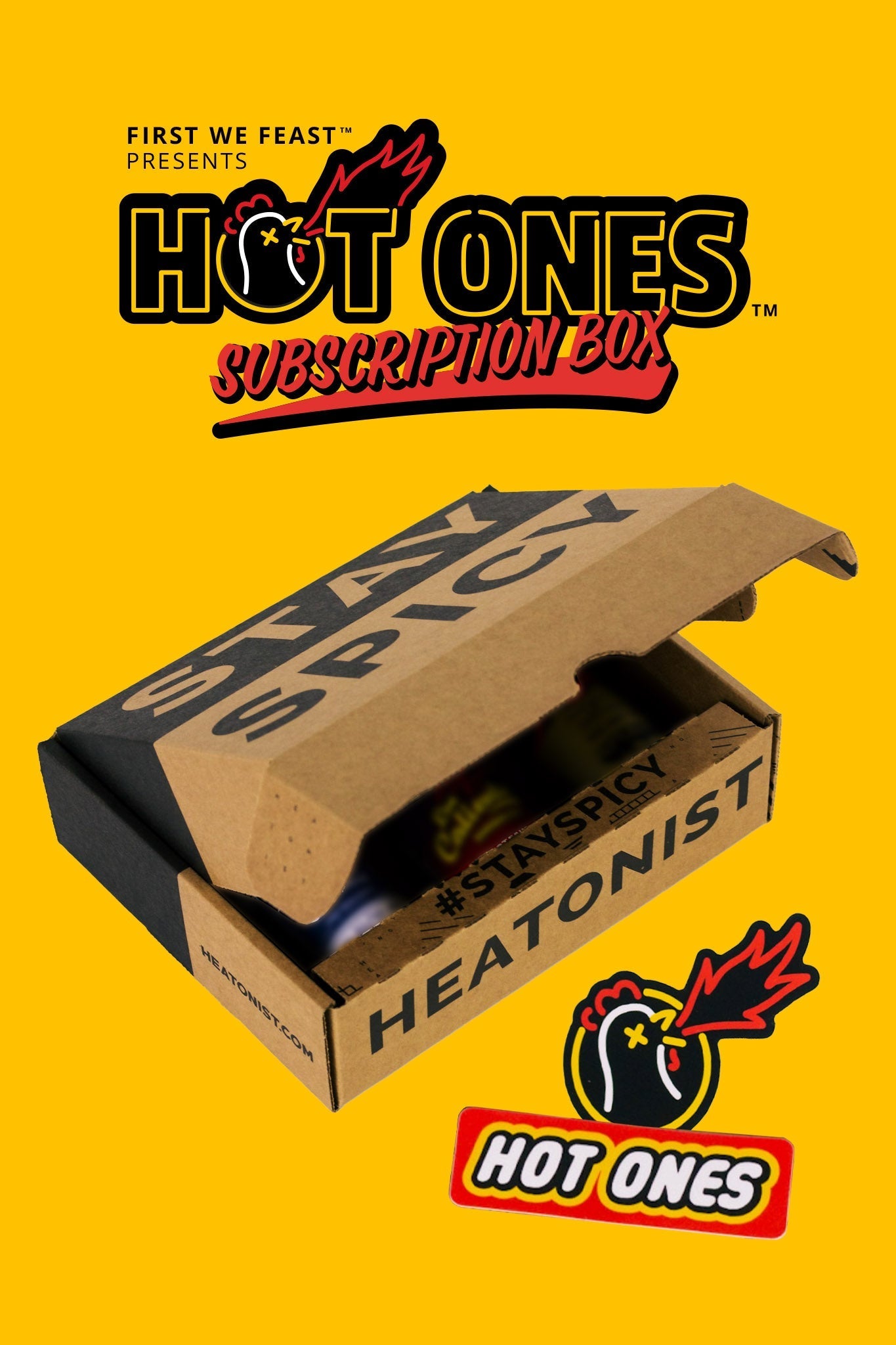 Monthly Hot Ones Box R2