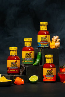 Hot Ones BBQ Trio Pack (Hot Honey / Caribbean / Smoked Serrano) G4
