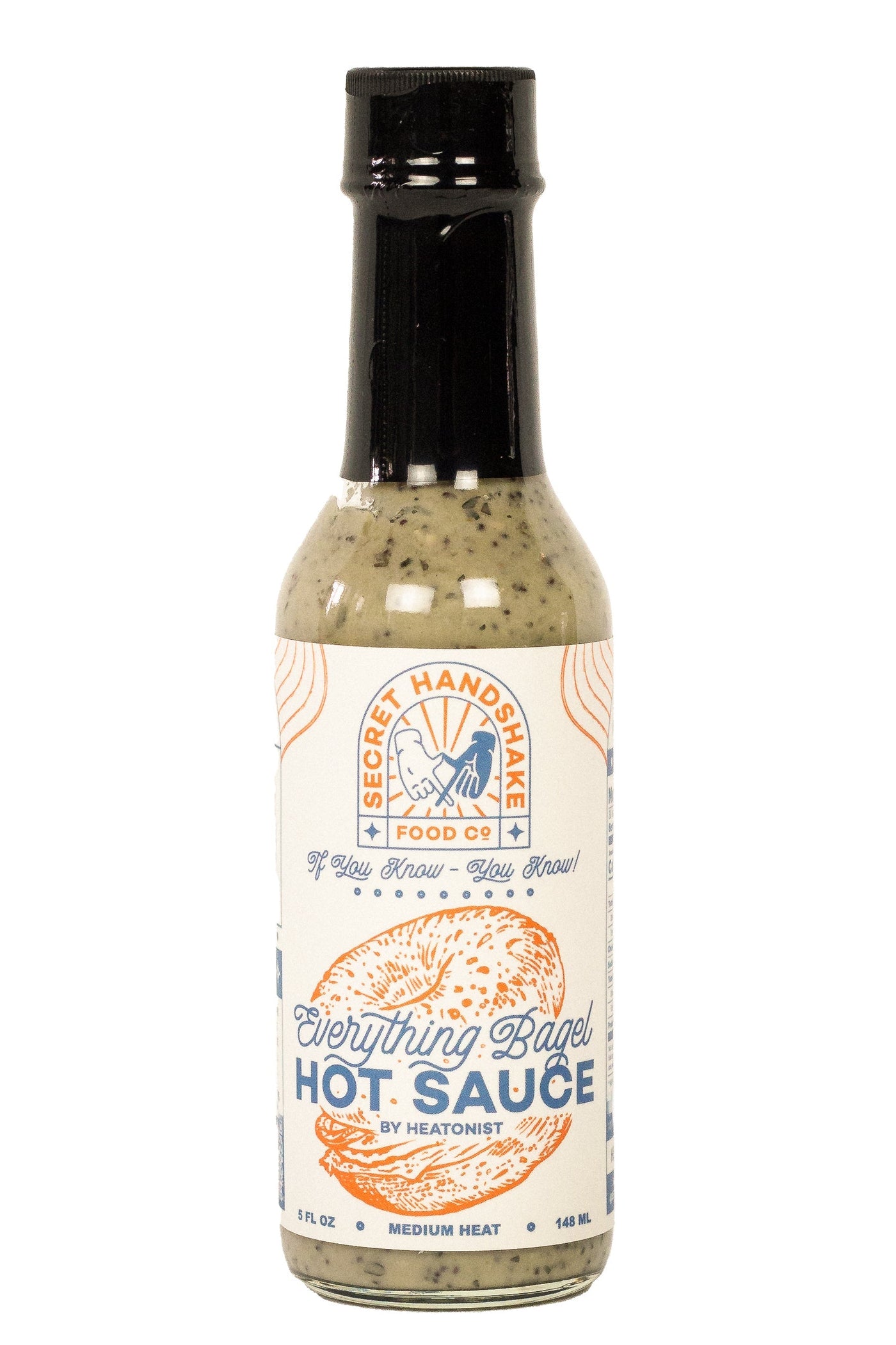 Everything Bagel Hot Sauce | Secret Handshake Food Co P0