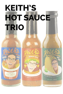 Keith's Hot Sauce Trio Pack N9
