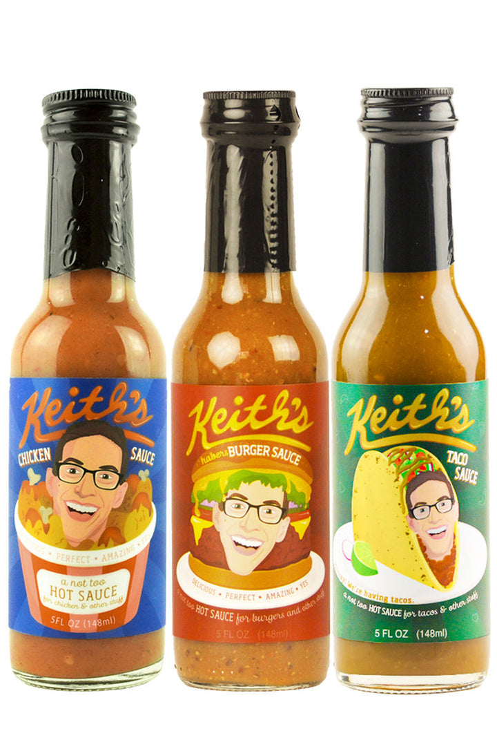 Keith's Hot Sauce Trio Pack N9