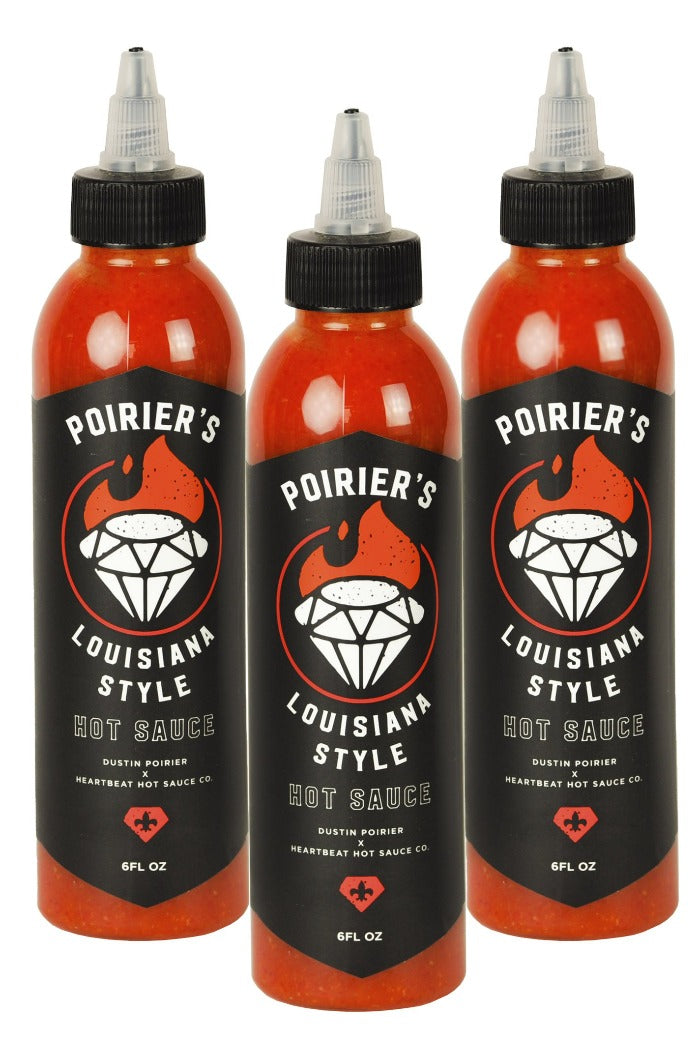 Dustin Poirier Hot Sauce 3 Pack | HEATONIST R6