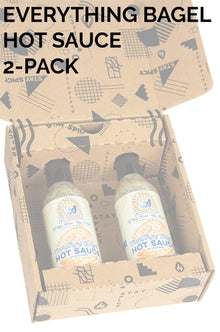 Secret Handshake Food Co Everything Bagel Hot Sauce 2-Pack J9